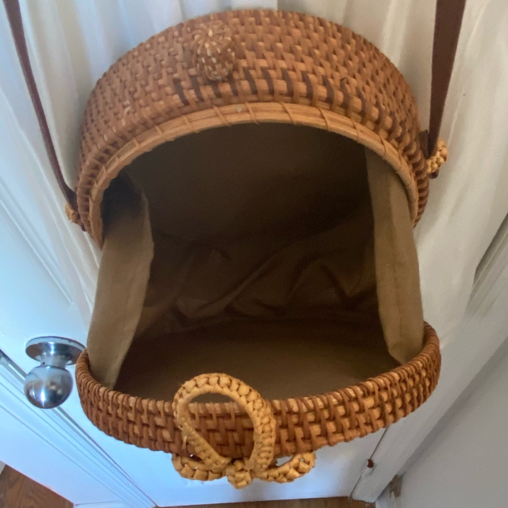 Handwoven Rattan Bag - Picture 5 of 5